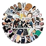 Criminal Minds Aufkleber Horror Movie Sticker Set 50 Stücke Deko für Auto Laptop Skateboard Fahrrad Moped Motorrad Fahrrad Computer,Geeignet für Erwachsene Kinder