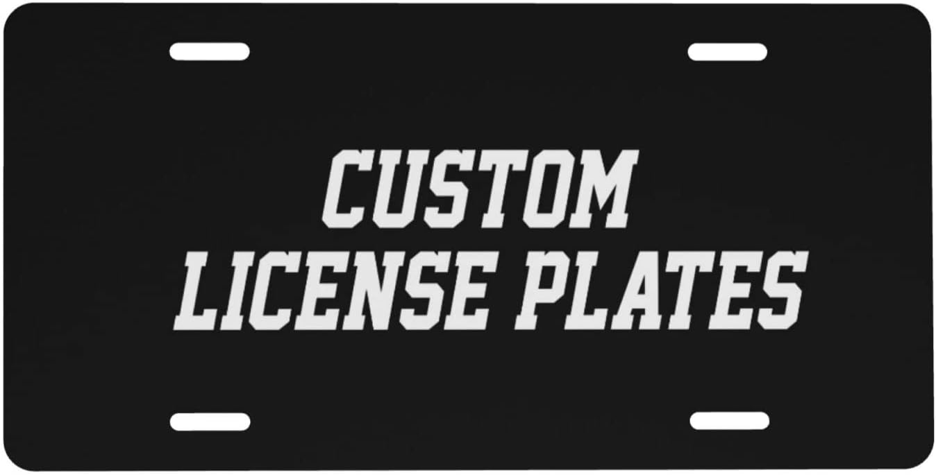 Custom License Plates Personalized LicensePlate 6"x12" Add Your