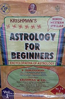 Paperback Astrology for Beginners (KP - 6 Volume Set) Book