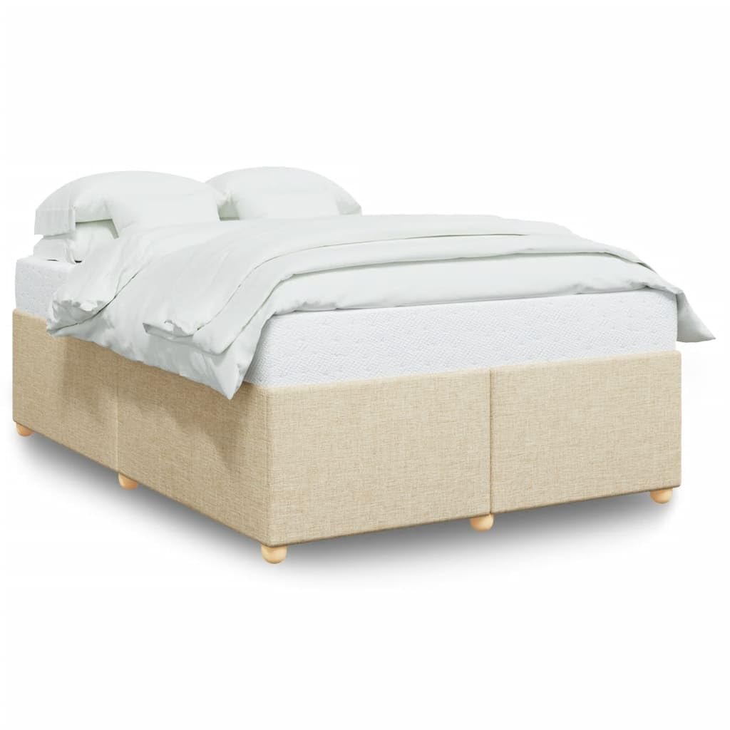 Tessuto Morbido Traspirante Giroletto Imbottito con Doghe Crema 140x200 cm