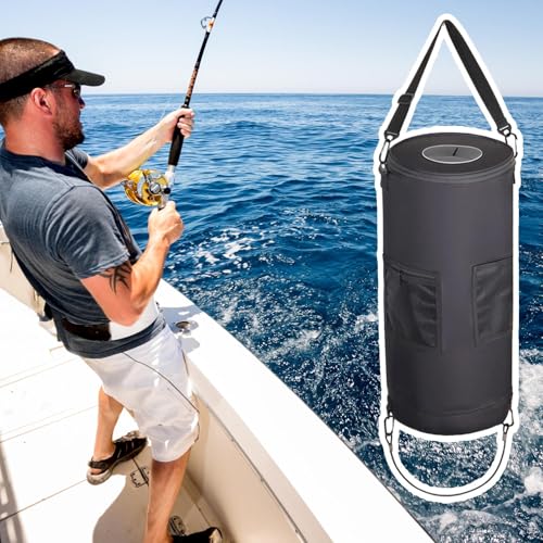 Porte-sac à déchets réutilisable pour navigation et camping extérieur