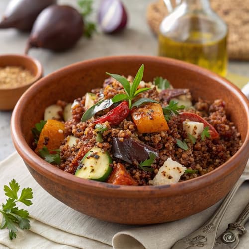 image for SIMPLi Regenerative Organic Certified Red Quinoa, Organic Quinoa Ancie