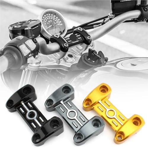 Rehausseurs de guidon CNC et cache-collier pour R NINE T Scrambler (2014-2026)