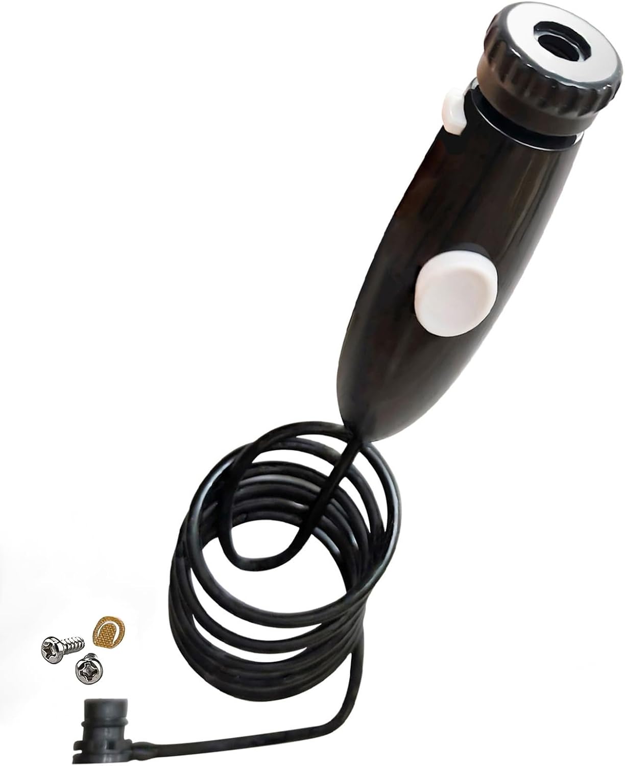 Replacement Handle and Hose Compatible with Waterpik Wp100, Wp-450, Wp-660, Wp-900 Ultra Water Flosser Oral Hygiene Dental, Replacement Parts for Water pik Accessories, Black, JDHAVMOS.