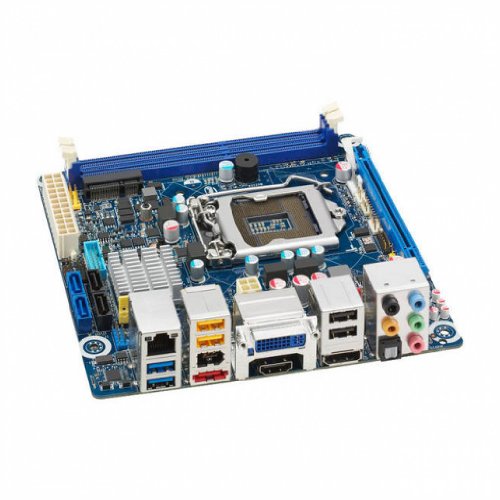 インテルblkdh77df lga1155 / Intel h77 / ddr3 / sata3 & usb3 . 0 / A & GbE / Mini ITXマザーボード