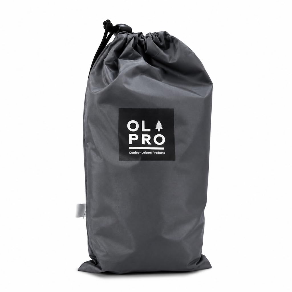 OLPRO Vorzelt-Schürze und Zugluftstopper für große und LWB-Wohnmobile, 36 x 265 cm, Grau, Wohnmobil-Zugluftrock, Zugluftrock für Wohnmobile, Wohnmobil-Windrock, Wohnmobil-Zugluft-Rock