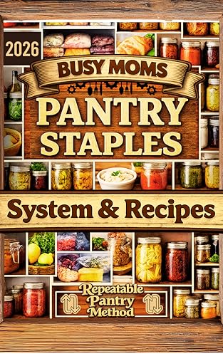 Busy Moms Pantry Staples System & Recipes: Break The Cycle Of Overspending & Poor Food Choices With A Repeatable Pantry Method: Inexpensive Homemade ... ... 1 system: dinners ready, zero waste—now!)