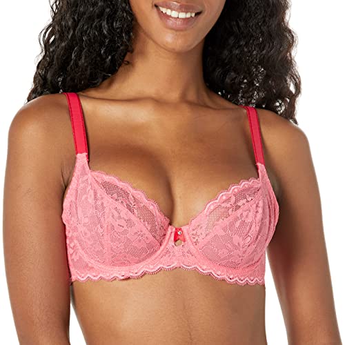 Freya Women's Offbeat Underwire Plunge Bra, Pink, 30D