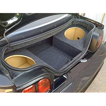 mustang convertible subwoofer box