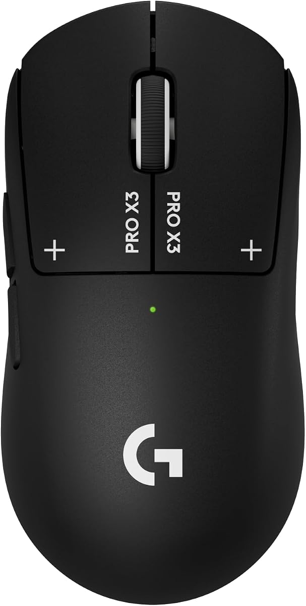 Logitech G PRO X3 SUPERSTRIKE Gaming Mouse - Black