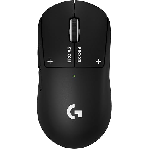 Logitech G PRO X3 SUPERSTRIKE Gaming Mouse - Black