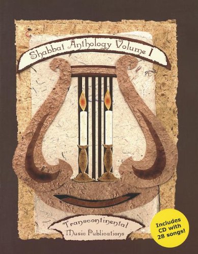 Anthologie Shabbat avec CD de 28 chansons et recueil de partitions liturgiques