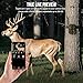 MagicEagle® Trail Camera 4G Cellular Trail Cameras 2K Audible Video 0.3s Trigger No-Glow IR Night Vision IP66 Hunting Essentials with 32GB Memory Card 13,000 mAh Battery Solar Panel Anti-Theft Tech