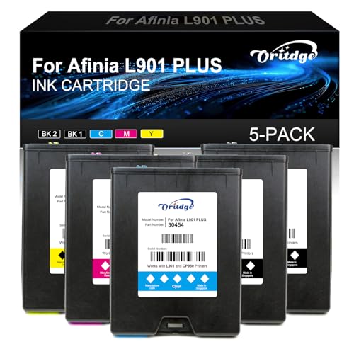 Cartouches L901 Plus encre pour impression d'étiquettes en volume pack 5 couleurs