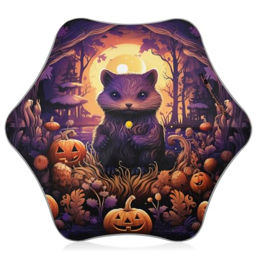Parapluie pliant réfléchissant et anti-UV pour enfants Halloween