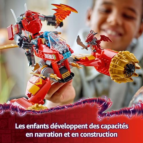 Lego Ninjago La Moto Tempête Du Robot De Kai 71830 Lego La Boite - vue 7