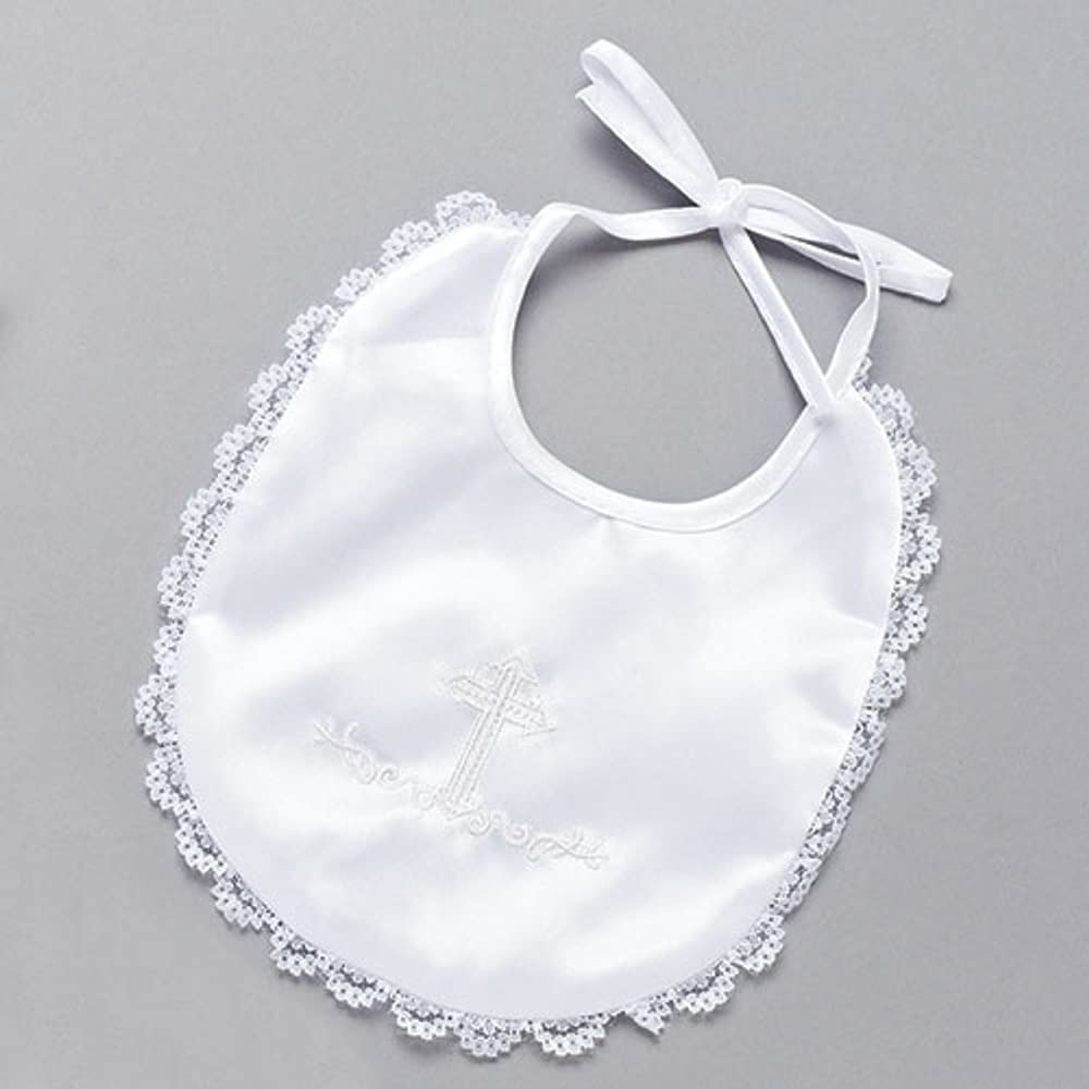 Infant Baptismal Bib Satin by Roman