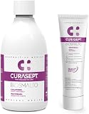 Kit Biosmalto Denti Sensibili Curasept | Dentifricio 75 ml + Collutorio 300 ml | Protezione Smalto, Remineralizzazione e Sollievo dalla Sensibilità