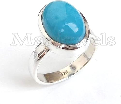 Miniatura 3 de Turquoise Gemstone Ring, 925 Sterling Silver Ring, Natural Arizona Turquoise Sleeping Ring, Arizona Turquoise Ring, Fashion Handmade Jewelry, Gift