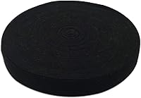 Vista 1 de Cinta de sarga de algodón natural de 50 yardas, 1 pulgada de ancho, rollo de cinta bies con patrón de espiga para coser delantales, manualidades