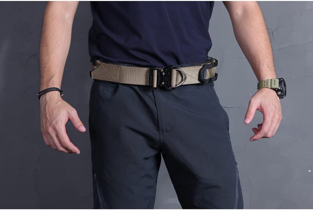 emersongear Tac Belt,Nylon Webbing Battle Belts for Men Mil with Molle System Quick-Release Buckle