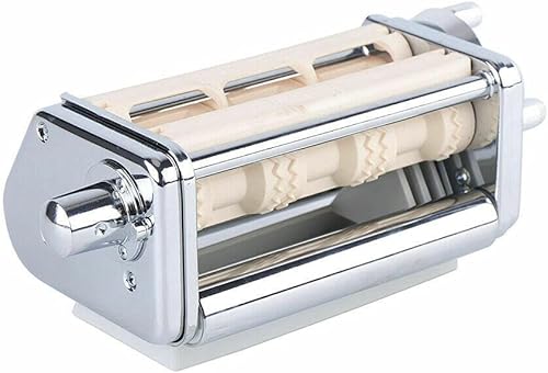 Miniatura 7 de Ravioli Maker - Rodillo de pasta para el hogar, accesorio de ayuda de cocina + batidora de soporte de cocina para ayuda de cocina, cortador de