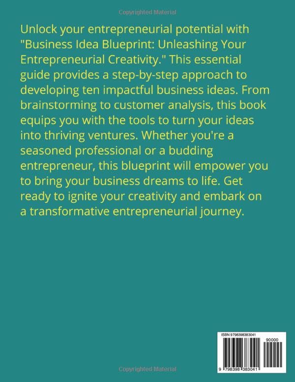 Vista 2 de Business Idea Blueprint Unleash Your Entrepreneurial Creativity with these 10 Business Idea ToolKit templates.
