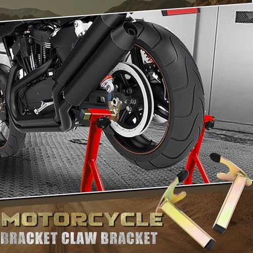 Motorradständer Klauenaufnahme 1 Paar Gabelaufnahme für Montageständer Montageständer Adapter Motorradständer Hinten Heckständer für Motorradheber Motorradständer