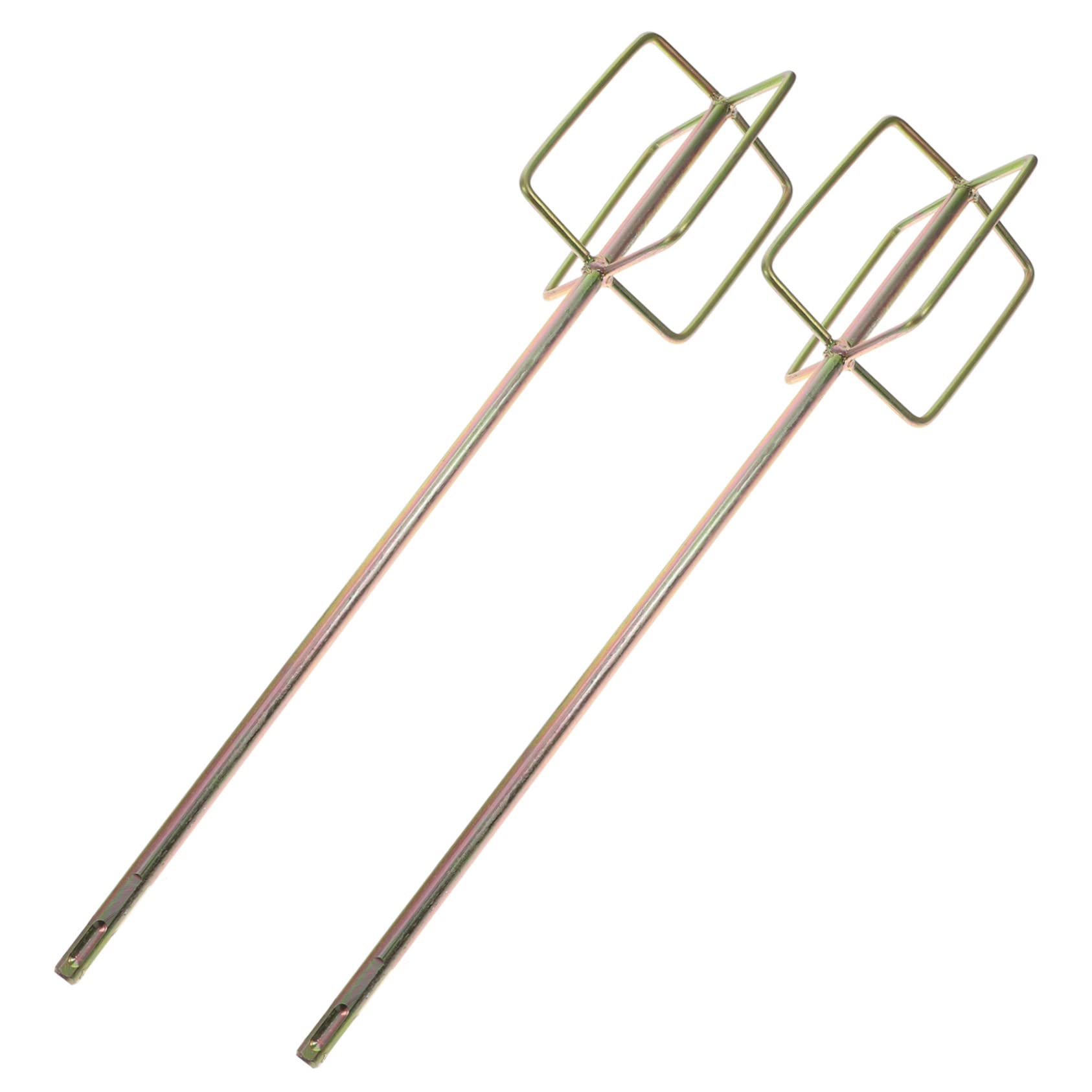 VILLCASE Electric Drill Accessories 2 Pcs Oil Paint Mixing Rods for Concrete Mixing