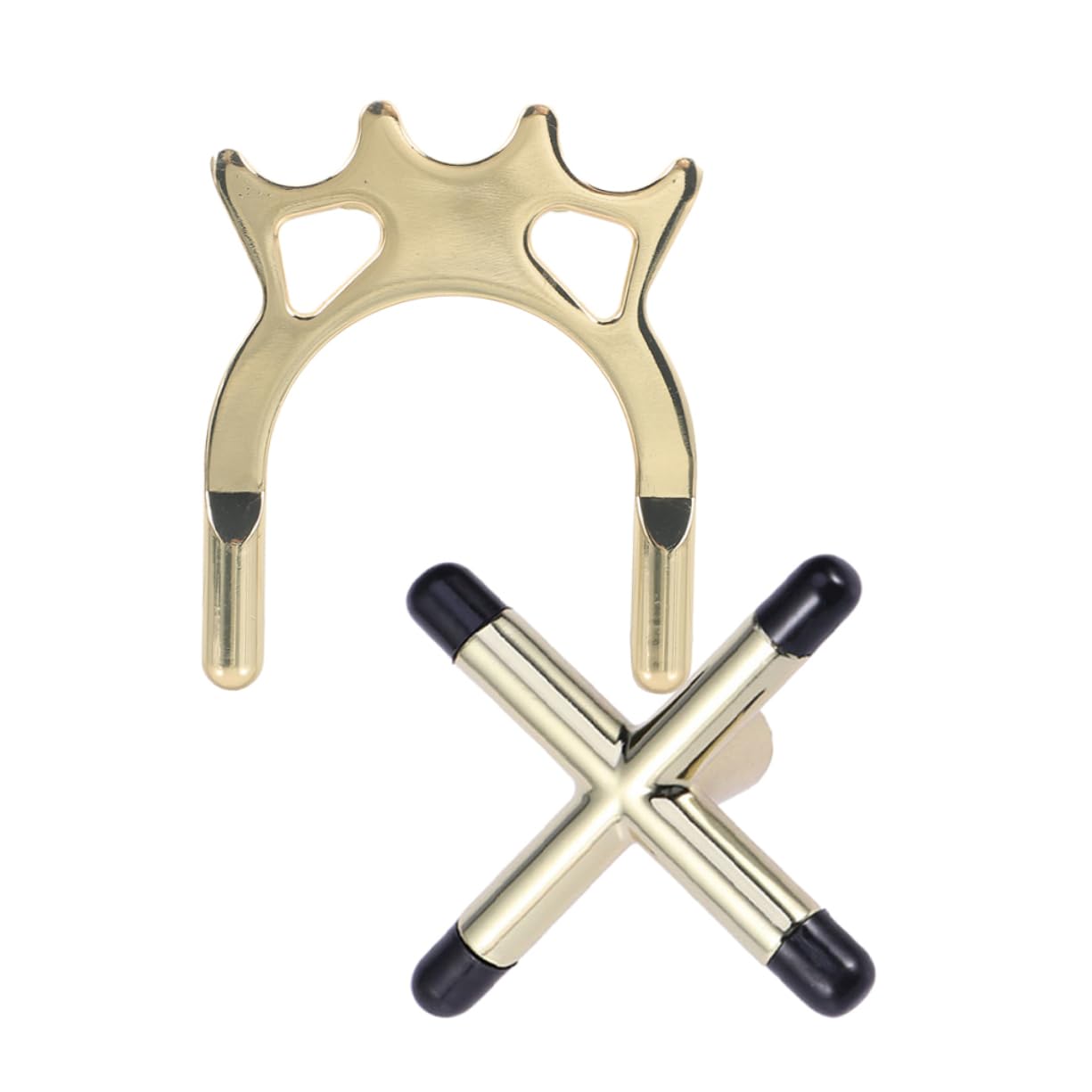 Abaodam 4 Sätze Teiliges Billard Queue Brücke Kupferlegierung Langlebiger Snooker Queue Halter Mit Rutschfester Oberfläche Stabiler Pool Cue Support Für American Und Snooker 2 Stück * 4