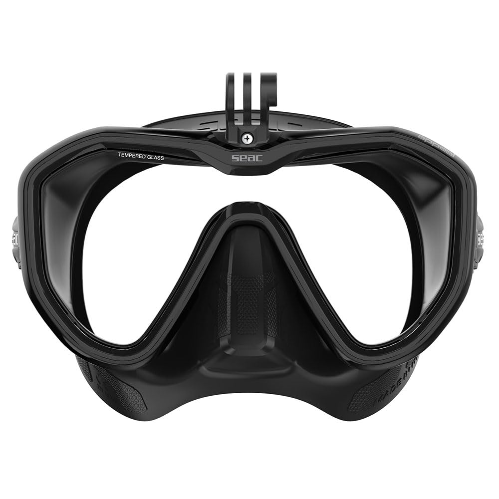 SEAC Appeal Pro, Masque Mono-Verre avec Support caméra