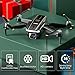 Enduring Brushless Motor Drone with Camera for Beginners, A68 WiFi Quadcopter with 2K HD Camera, Auto Hover, 3D Flips, Headless Mode, Trajectory Flight, 2 Batteries, Carrying Case