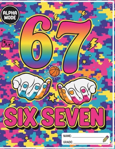 6 7 Meme Notebook – Six Seeeven Funny Trend Journal: 8.5 x 11 in | 160 Pages | Trendy and Fun Gift Idea for Meme Lovers image 2