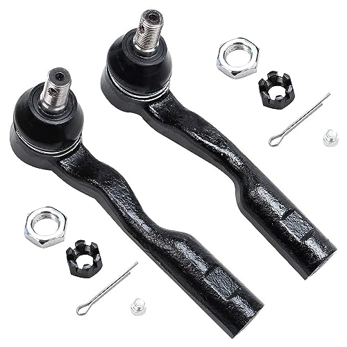 Image of Detroit Axle - 8pc Front Struts Kit for Toyota 2003 2004 2005 2006 Tundra, Struts & Coil Spring Sway Bar Links Outer Tie Rod Ends Upper Ball Joints Replacement Suspension Ready Struts Shocks Assembly