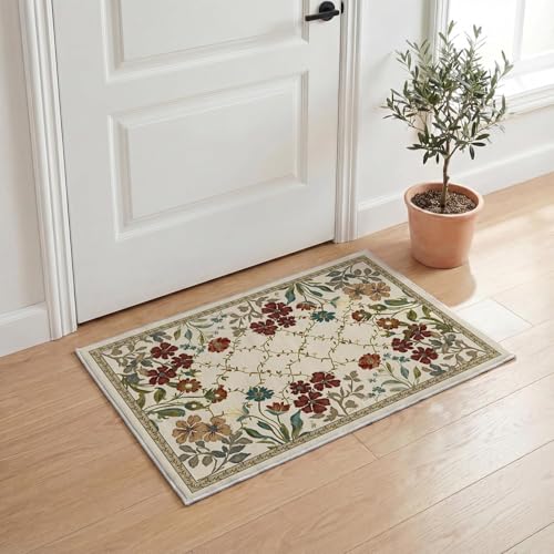 Tapete decorativo Artoid Mode 2x3 pies antideslizante lavable miniatura 1