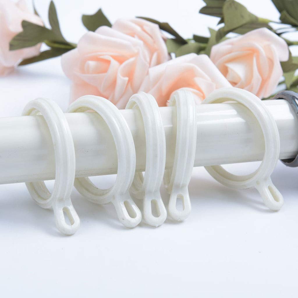 Anelli per Tende 15 Pezzi Anelli per Tende con Occhiello Anelli da 1,3 Pollici, Anelli circolari in plastica per Tende da Doccia (Colore: Beige) (Bronzo) (Bronzo)