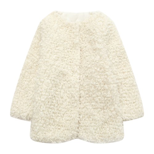 Richie House Little Girls' Brushed Cardigan