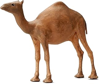 shamjina 1/64 Animal Figure Mini Camel Scene Miniature Handpainted Resin for Building Model Dioramas Desert Landscape Fairy Garden DIY Projects