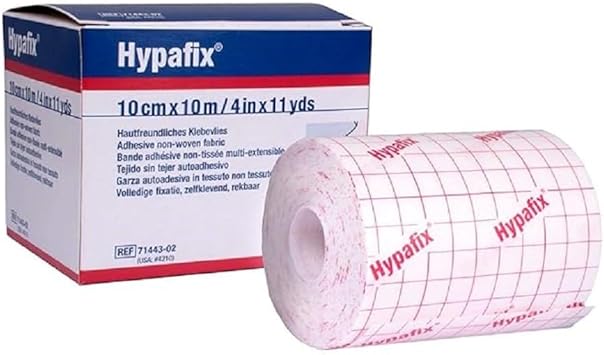 BSN Hypafix Wide-area Dressing Fixation, Roll of Tape, 10cm x 10m 4 in x 11 yds