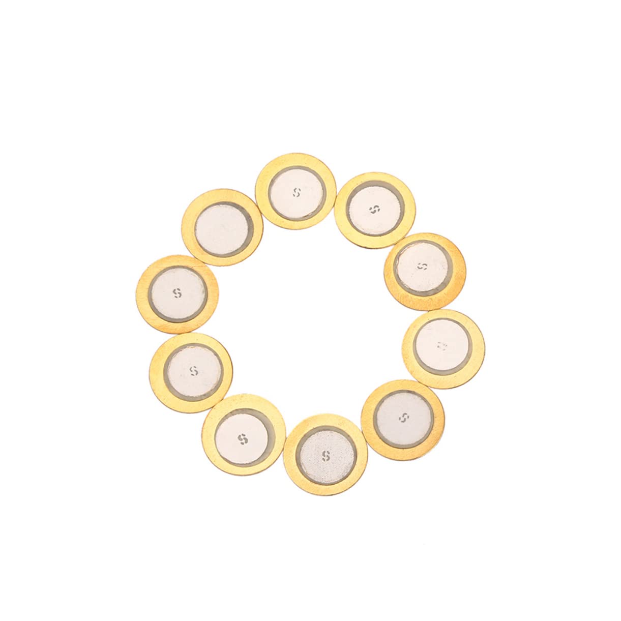 ERINGOGO 3sets Piezo Disc Elements 29mm Diameter Piezo Diaphragm for Guitar Pickup Box 10pcs*3