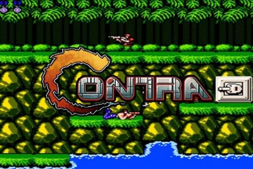 Gagan Traders Classic Arcade Gaming Console for Tv Video Games with Trendy 8 Bit Games Like Super Contra,Road Fighter, Etc Build in More Games. 5 51AlM kl4YL