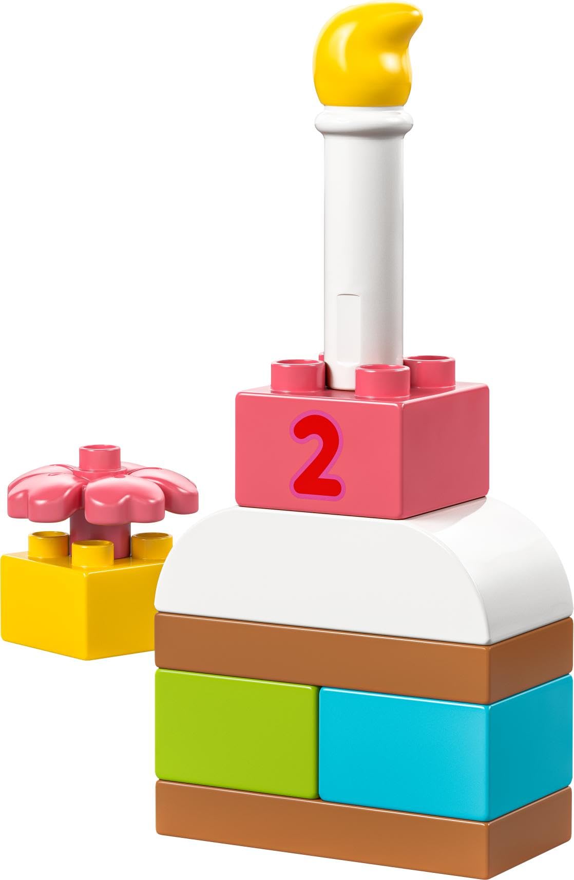 LEGO DUPLO Celebration Cake 30712, 4-in-1 Building Set, 9 Pieces, Ages 1.5+