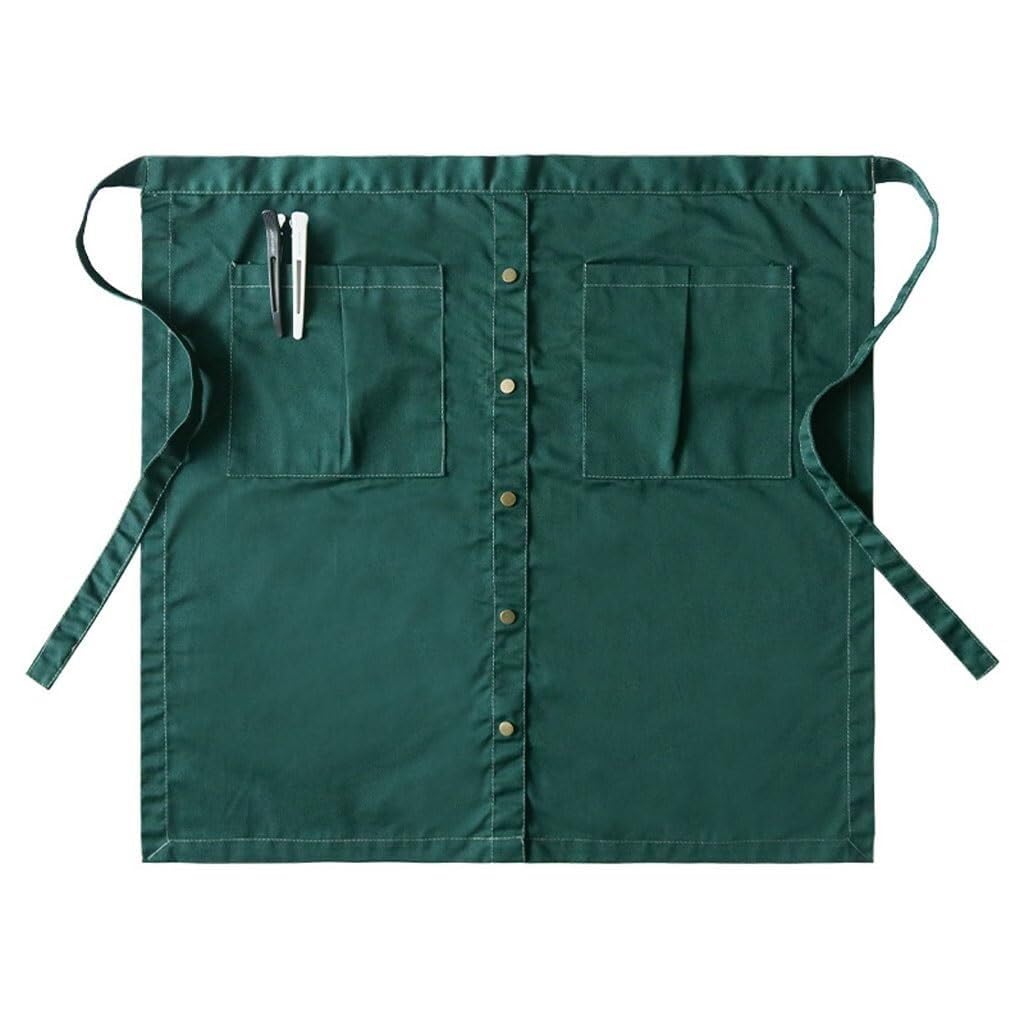 Delantal de chef para hombre y mujer, estilo coreano, moderno, cocina, hotel, restaurante, camarero, ropa de trabajo