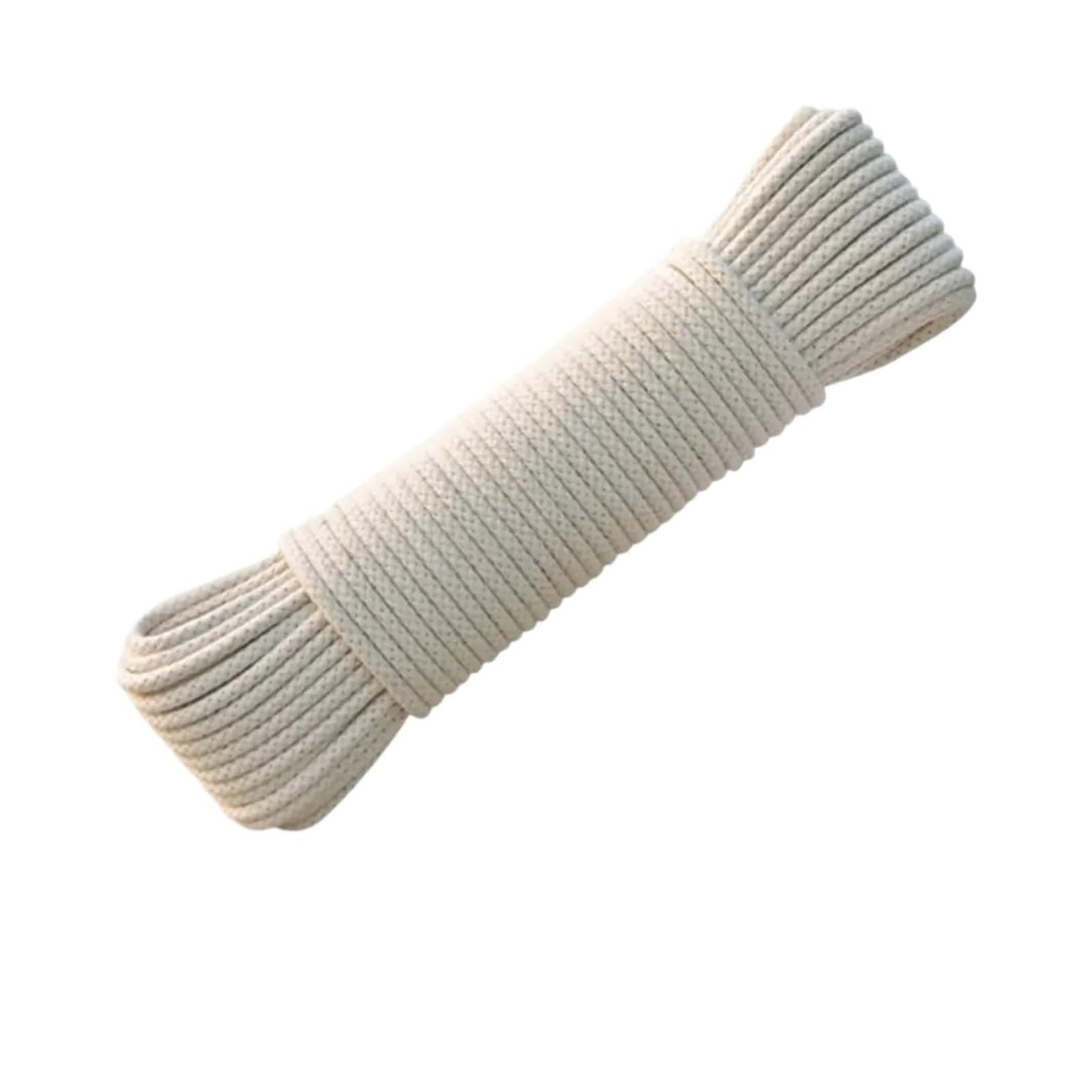 Outdoor Washing Line Multi-purpose Strong Rope Soft Clotheslines Braided Rope Indoors(30M)
