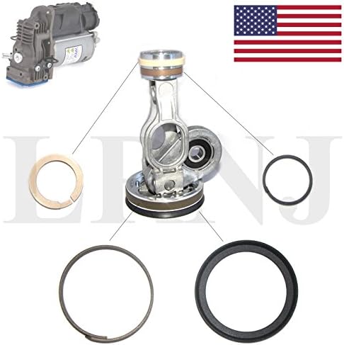LRNJ AIR SUSPENSION COMPRESSOR PUMP PISTON RINGS REPAIR KIT COMPATIBLE WITH MERCEDES-BENZ ML-CLASS W164 & GL-CLASS X164 MODELS PART: LRNJW164RING