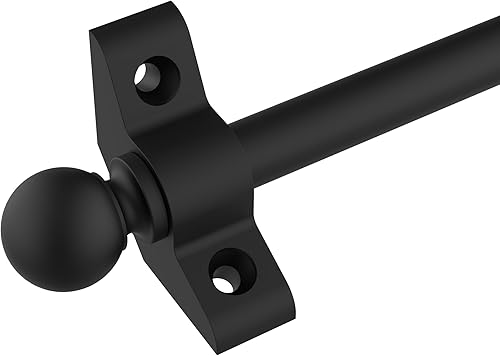 Miniatura 7 de Barras de escalera para alfombras de hasta 283236 pulgadas de ancho, estilo minimalista, juego de barras de alfombra con acabado esférico y