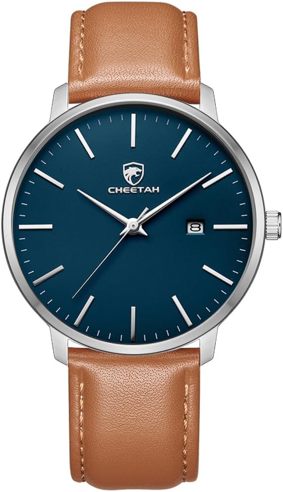 CHEETAH Minimalist Waterproof Quartz Watches for Men...