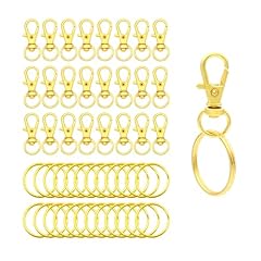Golden 50pcs Length: 1.26inch(32mm) Inside width: 0.39inch(10mm)