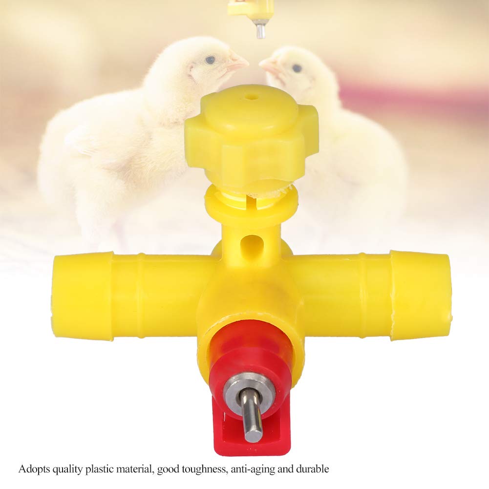 10 Tettarelle Automatiche Per Polli - Dispenser Acqua Per Pollame, Risparmio Idrico, Facile Installazione - Foto 4