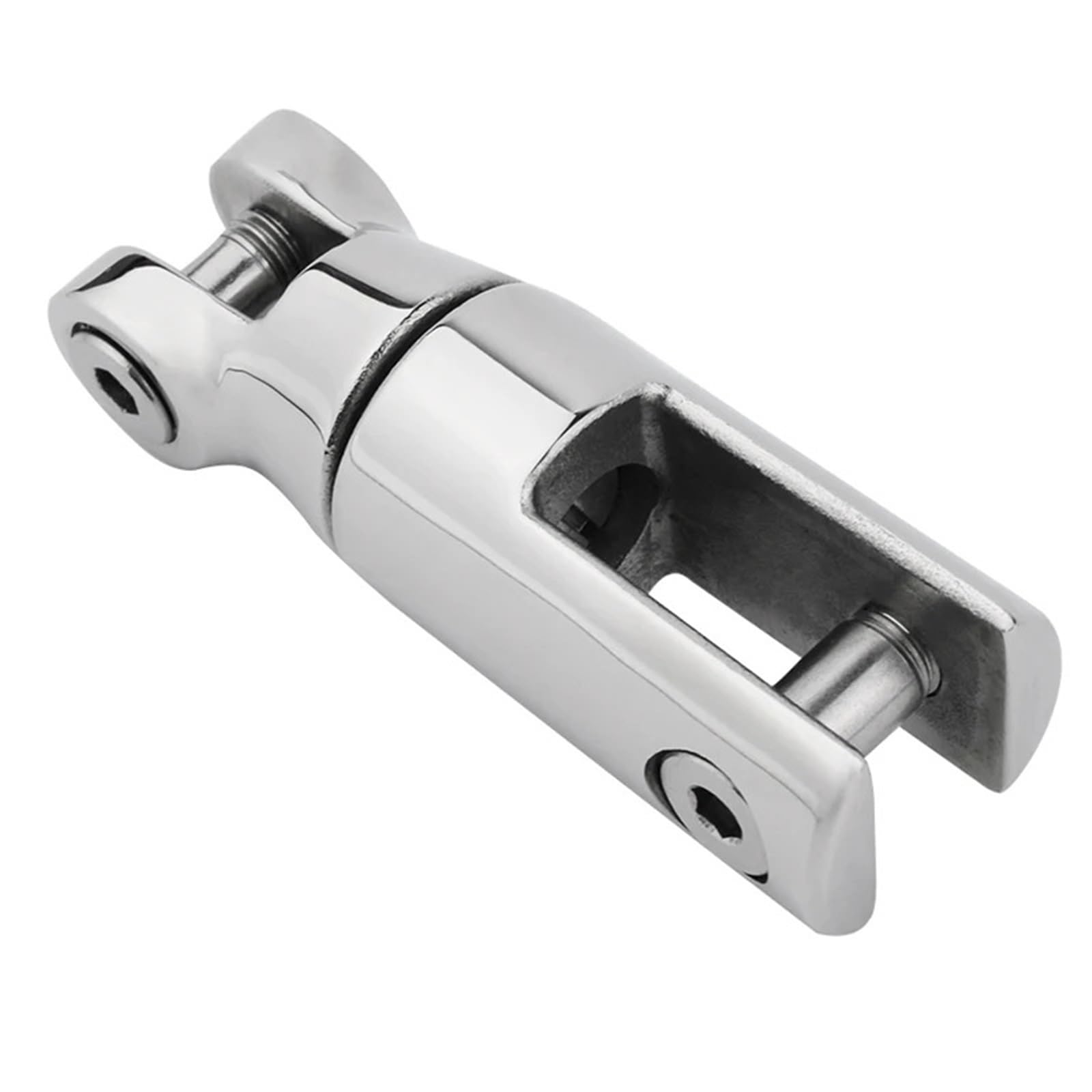 Connecteur d'amarrage double pivotant haute résistance pour ancre de bateau 6-8 mm